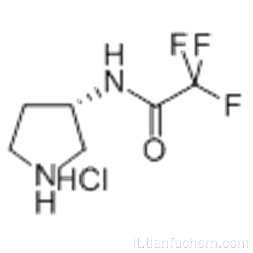 (3S) - (-) - 3- (TRIFLUOROACETAMIDO) PIROLIDINA HYDROCHLORIDE CAS 132883-43-3